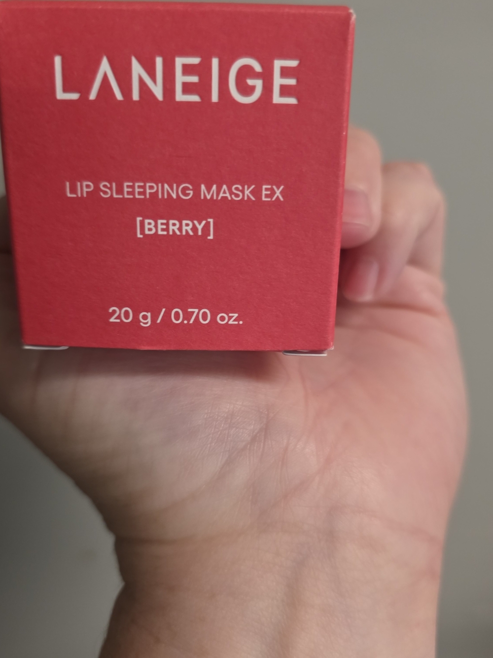 NWT LANEIGE Lip Sleeping Mask - Berry